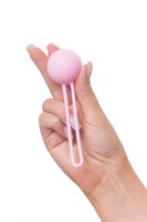 Розовый вагинальный шарик Pansy - фото 1432249