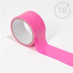 Розовая ПВХ-лента для связывания - 10 метров - фото 1424371