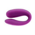 Фиолетовый стимулятор для пар с вибропулей - фото 1424027