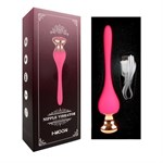 Розовый вибромассажер Nipple Vibrator - 14,5 см. - фото 1435757