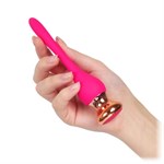 Розовый вибромассажер Nipple Vibrator - 14,5 см. - фото 1435758