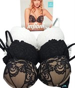 Супер пуш-ап бюстгальтер из кружева и мягкой микрофибры 358501