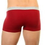 Мужские трусы-боксеры с меланжевой окантовкой и резинкой 360477