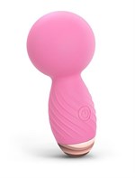 Розовый мини-wand вибратор Itsy Bitsy Mini Wand Vibrator - фото 1424869