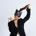 Эротический набор «Твоя кошечка»: маска и наручники - фото 1425473