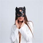 Эротический набор «Строгая киска»: маска и чокер - фото 1425479