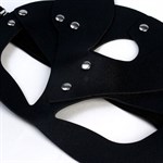 Оригинальная черная маска «Кошка» с ушками - фото 1429295