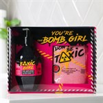 Подарочный набор «You’re the bomb, girl»: гель для душа и соль-шиммер для ванны 365987 - фото 7649177