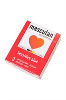 Презервативы Masculan Sensitive plus - 3 шт. - фото 1424646