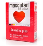 Презервативы Masculan Sensitive plus - 3 шт. - фото 1424644