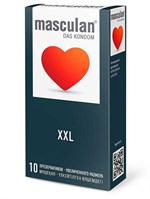 Презервативы увеличенного размера Masculan XXL - 10 шт. - фото 1424648