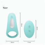 Кольцо на пенис с вибрацией и дистанционном управлении Vibrating Cock Ring 366449