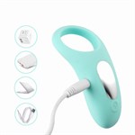 Кольцо на пенис с вибрацией и дистанционном управлении Vibrating Cock Ring 366449