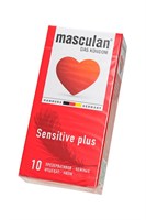 Презервативы Masculan Sensitive plus - 10 шт. - фото 1424650
