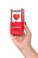 Презервативы Masculan Sensitive plus - 10 шт. - фото 1424652