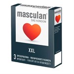 Презервативы увеличенного размера Masculan XXL - 3 шт. - фото 33017
