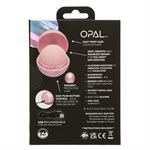 Розовый вибромассажер Opal Smooth Massager - фото 1428424
