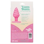 Розовая анальная пробка в виде мороженого Yum Bum Ice Cream Cone Butt Plug - 9,5 см. 367124 - фото 69913