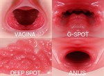 Мастурбатор-полуторс с двойным слоем материала Maria Onahole Real Vagina - фото 1425694