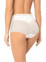 Высокие трусики-слипы из кружева с сетчатой структурой 369217