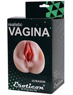 Телесный мастурбатор-вагина Realistic Vagina - фото 1432315