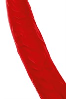 Красная насадка на пенис для двойного проникновения Black Red - 16,5 см. - фото 1431732