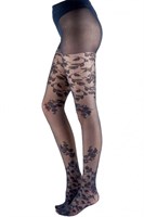 Женственные колготки с цветочным рисунком Autumn Fall Floral Tights 370058 - фото 82813