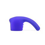 Фиолетовая насадка для wand-вибромассажера Deluxe Silicone G-Spot Wand Attachment 370432