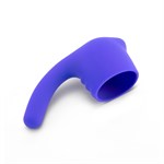 Фиолетовая насадка для wand-вибромассажера Deluxe Silicone G-Spot Wand Attachment 370432
