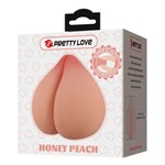 Телесный мастурбатор Honey Peach - фото 1429332