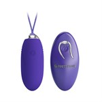 Фиолетовое виброяйцо Jenny-Yourth с пультом ДУ - фото 1429348