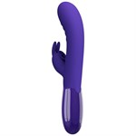Фиолетовый вибратор-кролик Cerberus-Youth - 20,6 см. - фото 1429558