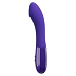 Фиолетовый вибростимулятор Elemetal-Youth - 19,3 см. - фото 1429564