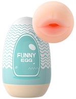 Мастурбатор-ротик Funny Egg - фото 1432356