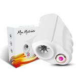 Белый вибромастурбатор Mini Masturbator - фото 1435897
