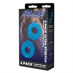 Комплект из двух колец для пениса 2-Pack Ultra-Stretch Stamina Endurance Ring - фото 1440992