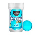 Лубрикант на масляной основе Hot Ball Plus с охлаждающим эффектом (2 шарика по 3 гр.) - фото 1430310
