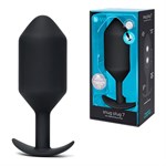 Черная пробка для ношения Snug Plug 7 - 18 см. 371902 - фото 58542