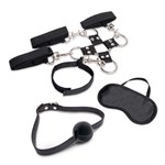 Набор для фиксации из 7 предметов Hogtie   Ball Gag Kit - фото 1441086