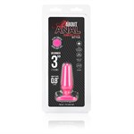 Розовый анальный плаг из силикона Seamless Silicone Butt Plug - 7,5 см. 372046 - фото 53758