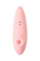 Розовый вакуумный стимулятор Lily - фото 1431877