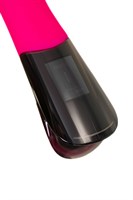 Ярко-розовый вибратор Mecawn - 20,5 см. - фото 1430759