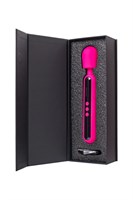 Ярко-розовый wand-вибратор Mashr - 23,5 см. - фото 1430804