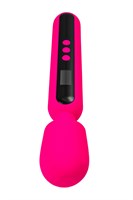 Ярко-розовый wand-вибратор Mashr - 23,5 см. - фото 1430797