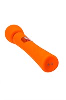 Оранжевый вибромассажер Vim Vibrating Wand - 31,3 см. - фото 1434917