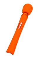 Оранжевый вибромассажер Vim Vibrating Wand - 31,3 см. - фото 1434922