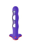 Фиолетовый фаллоимитатор Stubs Bouncer - 18,5 см. - фото 1434945