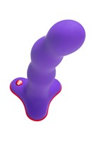 Фиолетовый фаллоимитатор Stubs Bouncer - 18,5 см. - фото 1434949