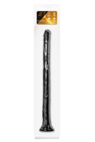 Черный фаллоимитатор-гигант Black Mamba 19Inch Long Dildo - 48,5 см. 373501