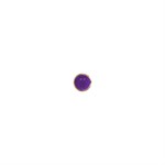 Фиолетовый тонкий стимулятор Nipple Vibrator - 23 см. - фото 1435919